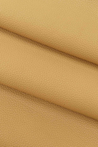 NEW Beige Cappuccino ITALIAN Epi SAFFIANO Leather Calf Cow 