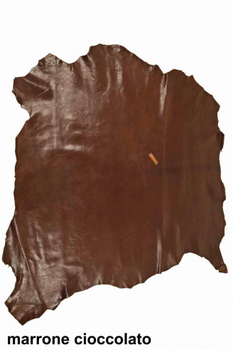 Black goatskin leather vegetable washed goat wrinkled skin genuine italian  hide leather for crafting B12695-TB La Garzarara