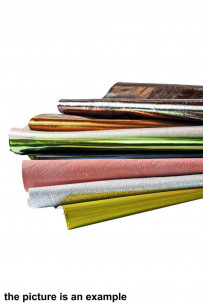 5 Selected leather scraps, MULTICOLOR tones, mix colorful selection leather  remnants as per pictures