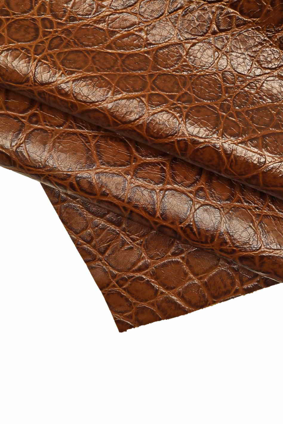 Crocodile Embossed Genuine Leather Frame Bag Croc Print -  Finland