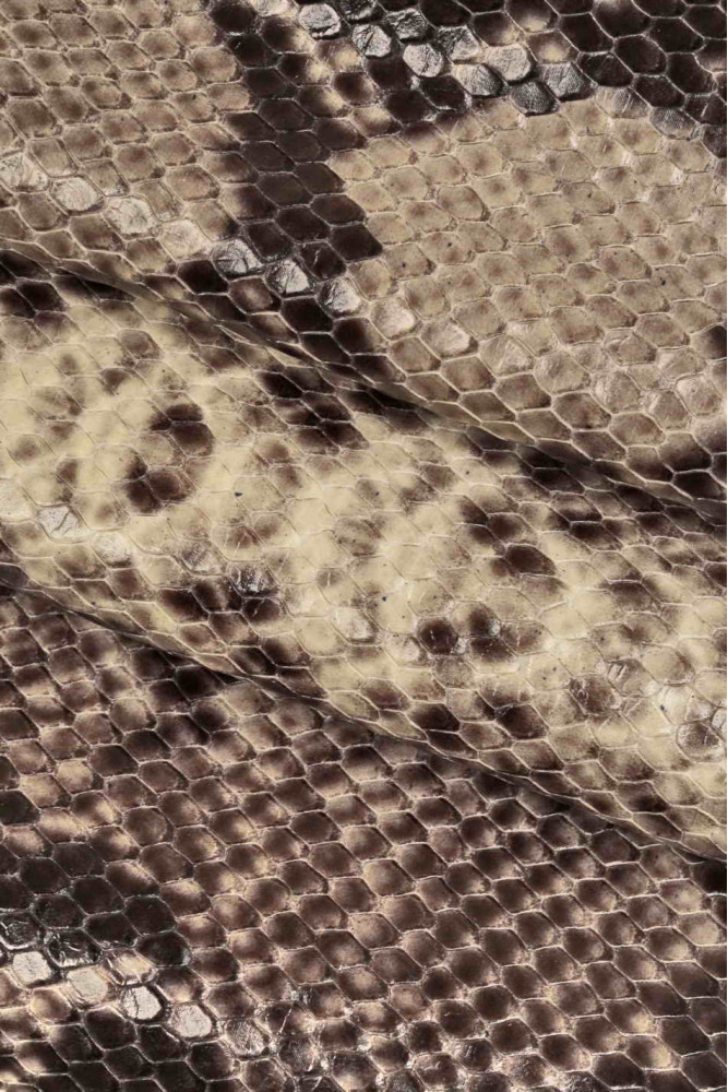 SNAKE printed GOATSKIN, grey, white, black python textured snakeskin ...