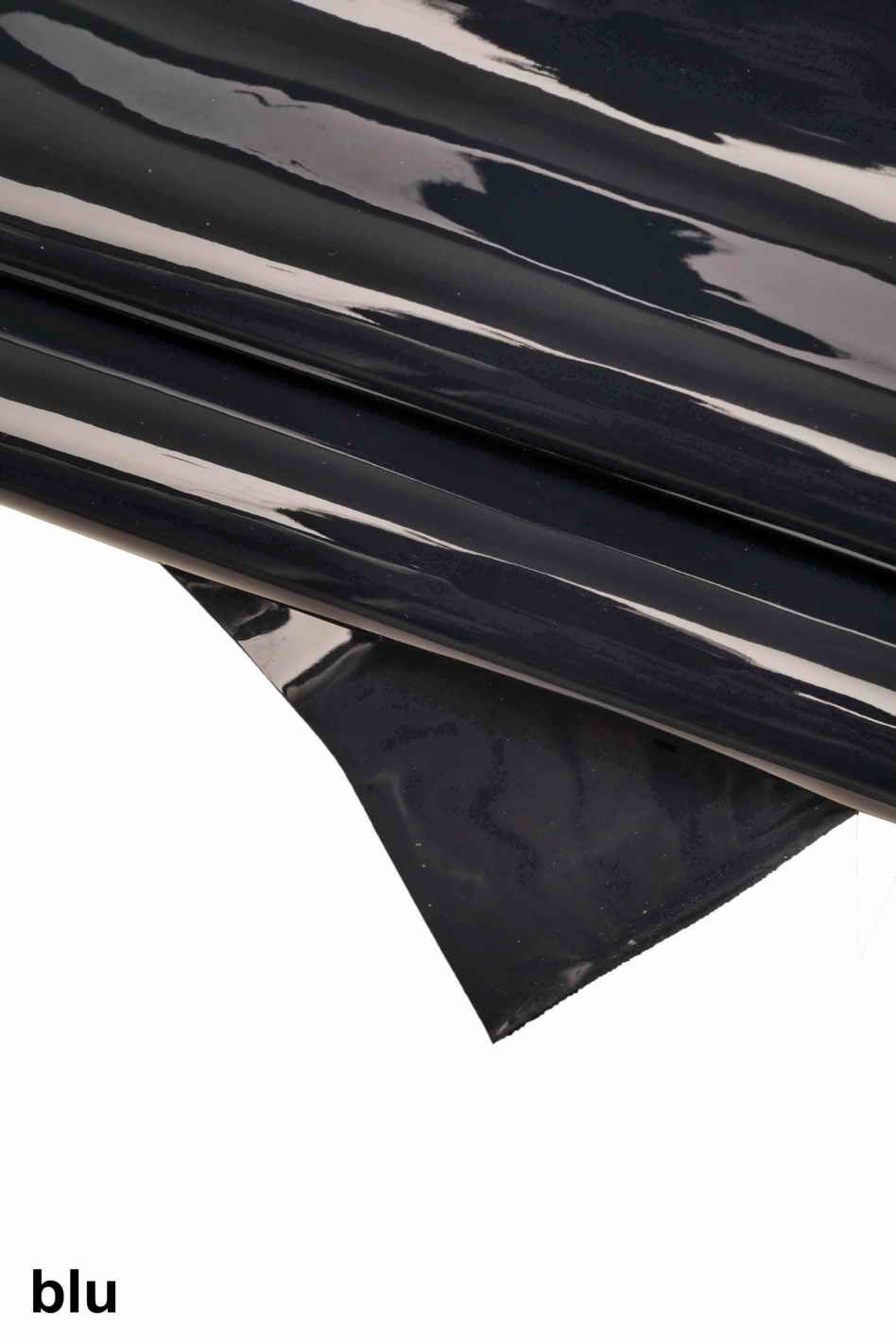 Patent Vinyl Fabric: Black