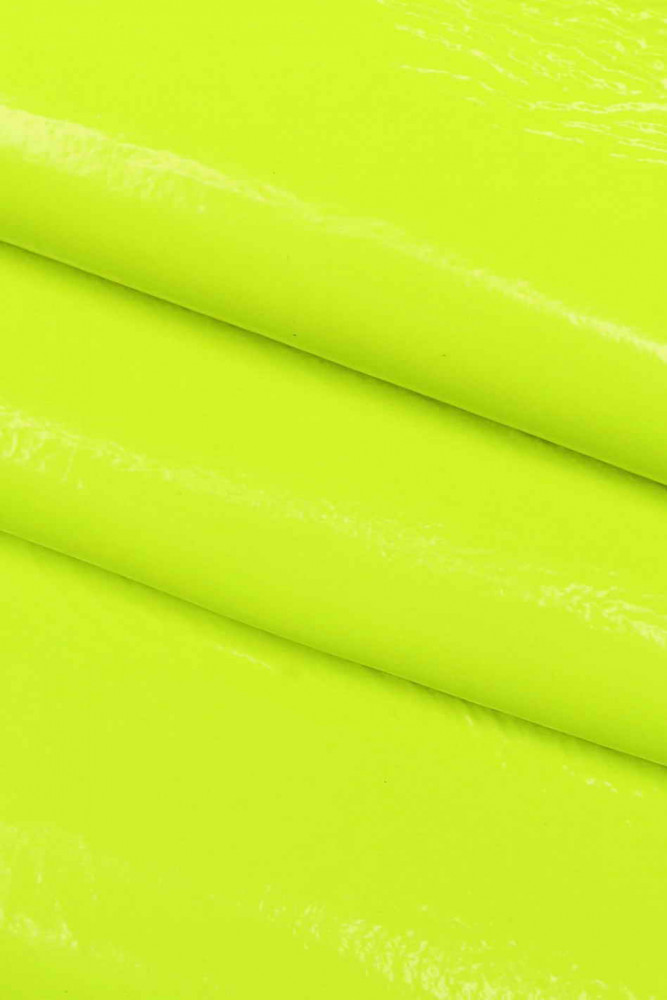 Neon Solid Faux Leather Sheets