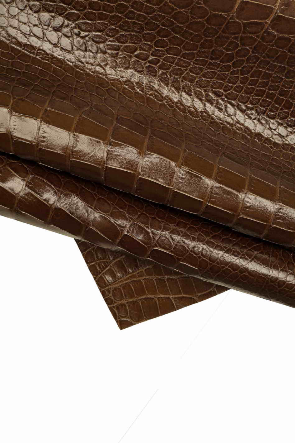 ALLIGATOR EMBOSSED LEATHER