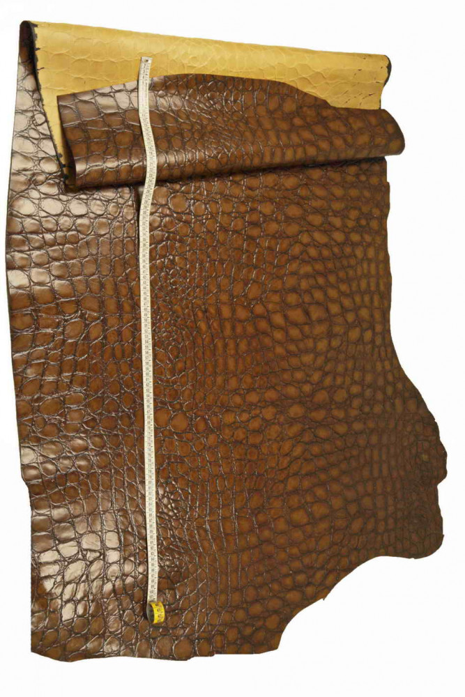 Cowhide & Alligator Print hot Embossed Leather Picture Frame