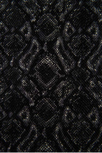 Black Embossed cheapest Reptile Leather Cowhide, DD4009