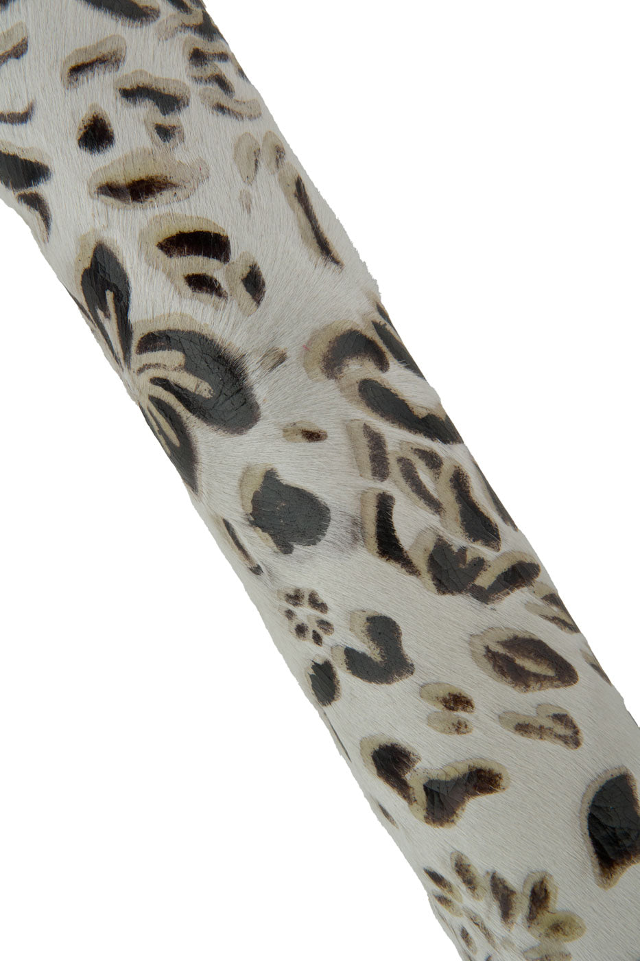 FLORAL printed HAIR on leather hair, metallic printed pony calfskin, for crafters