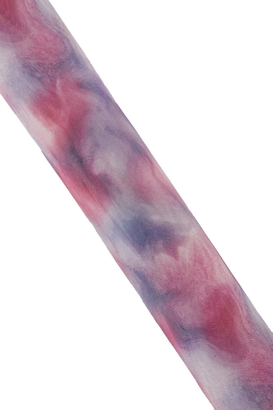 TIE DYE printed leather skin, pink - blue shaded goatskin, hand painetd soft matt hide for hobbyists