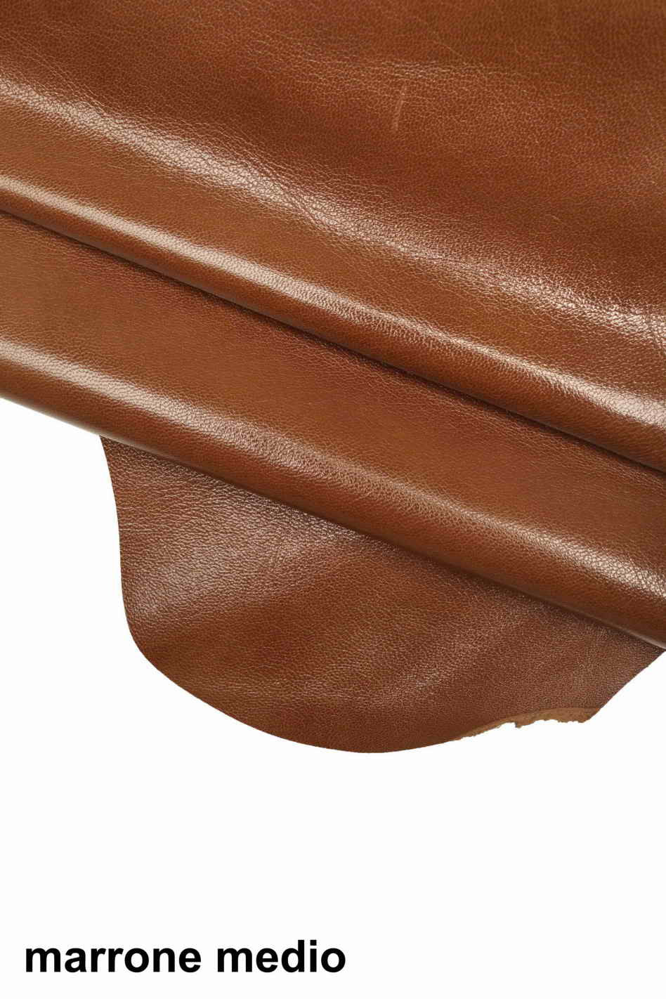 Brown purple green GOATSKIN WRINKLED pebble grain print grainy goat skin shiny soft genuine italian hides