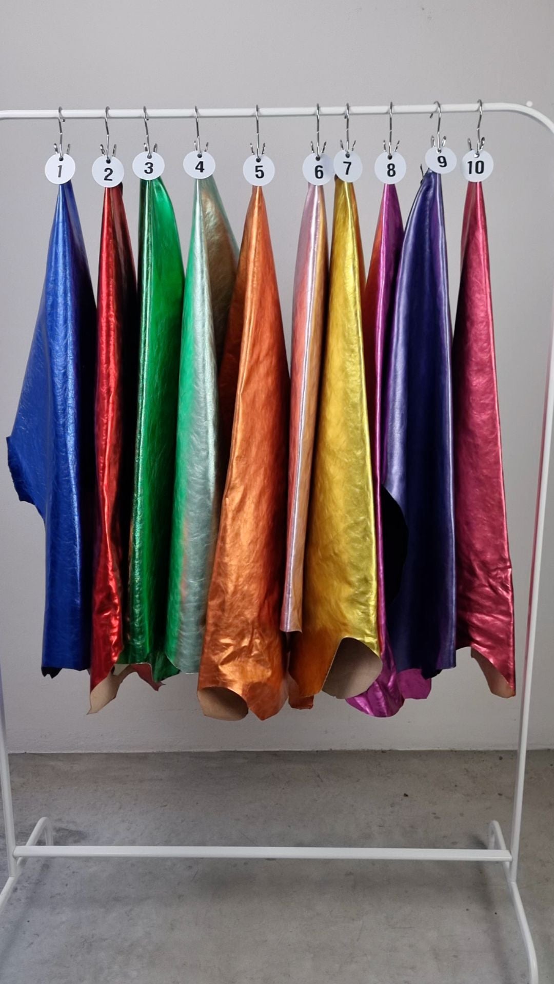 Video Listing - Bright Metallic Leather