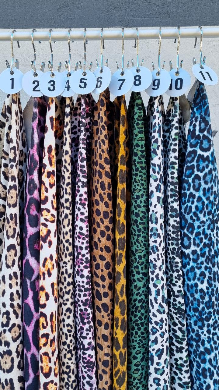 Video Listing - Leopard printed leather hides